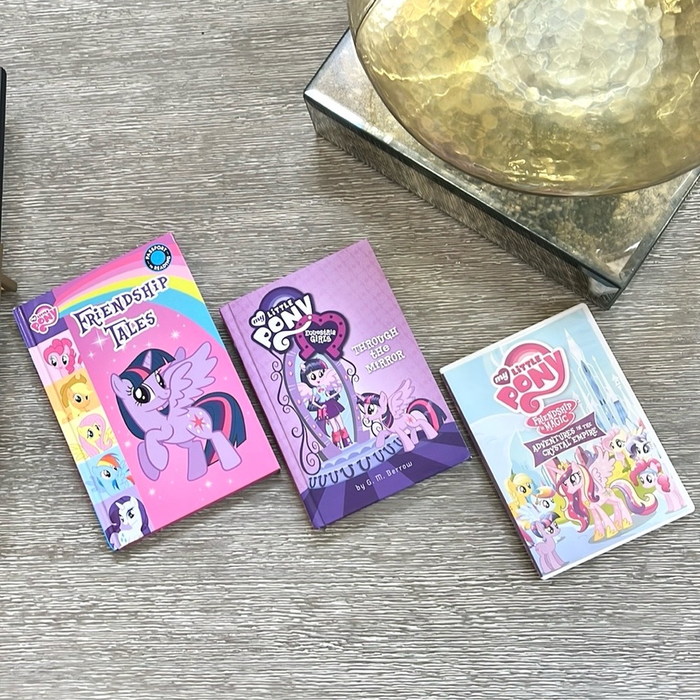 My Little Pony Books and DVD Bundle